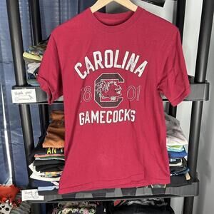 vintage red y2k russell atheltic sports tee medium